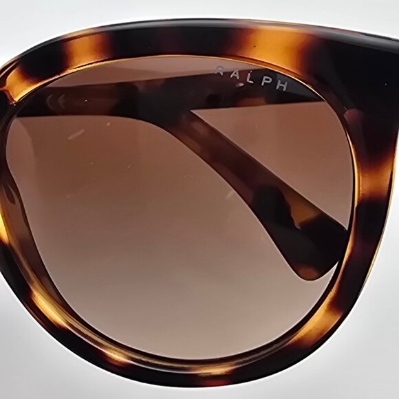 Ralph Lauren RA5207 150613 Dark Tortoise Gold Frame Brown Lens Sunglasses w Case main image 15